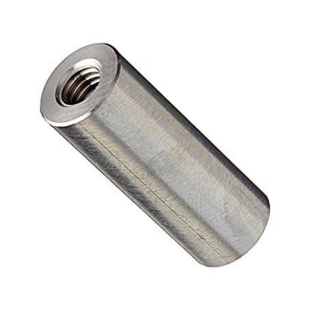 Newport Fasteners Round Standoffs, #6-32 Thrd Sz, 3/8 in Bd L, 18-8 Stainless Steel Plain, 1/4 in OD, 632 PK 1682-632-SS